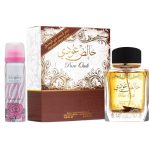 LATTAFA PURE OUDI PERFUME 100ML + DEO  LATTAFA PERFUMES