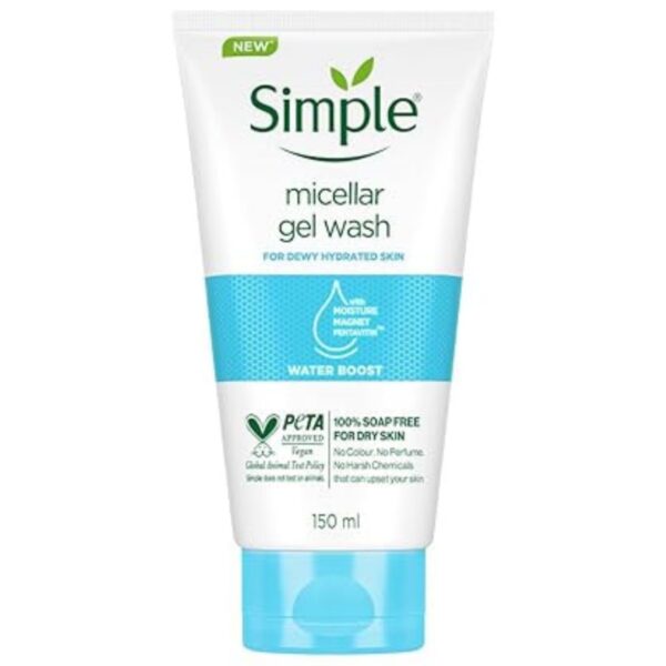 SIMPLE FACE WASH MICELLAR GEL FACE WASH
