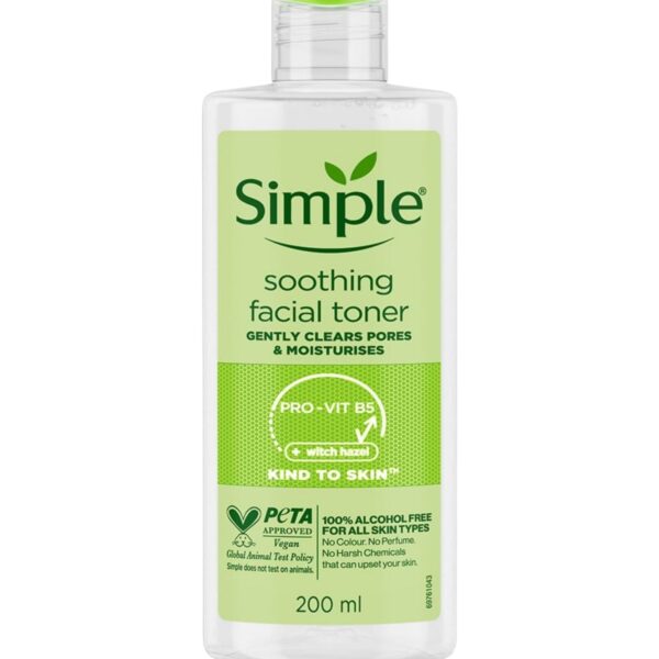 SIMPLE SOOTHING FACIAL TONNER
